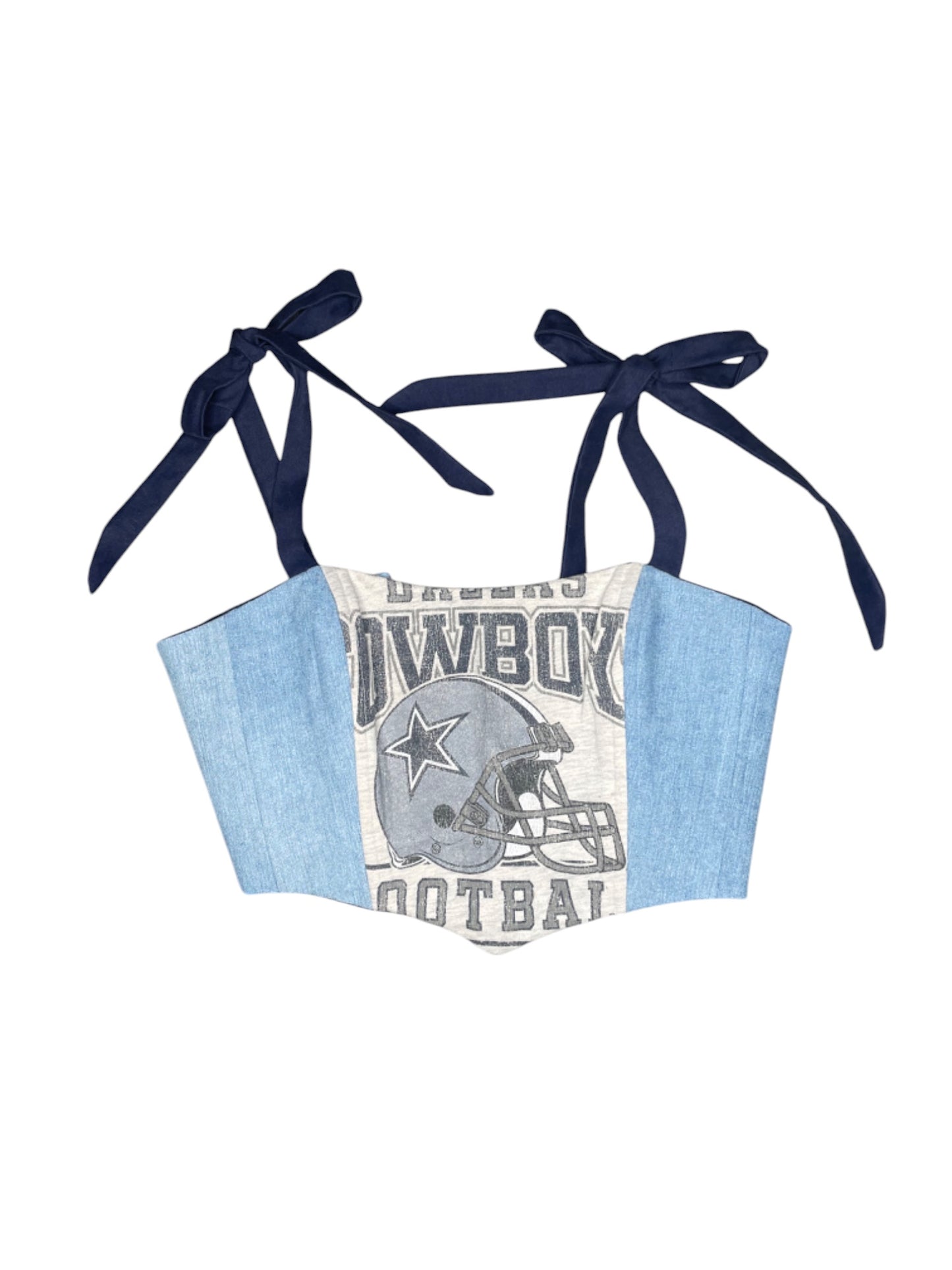 Corset with Straps - Dallas Cowboys - XS
